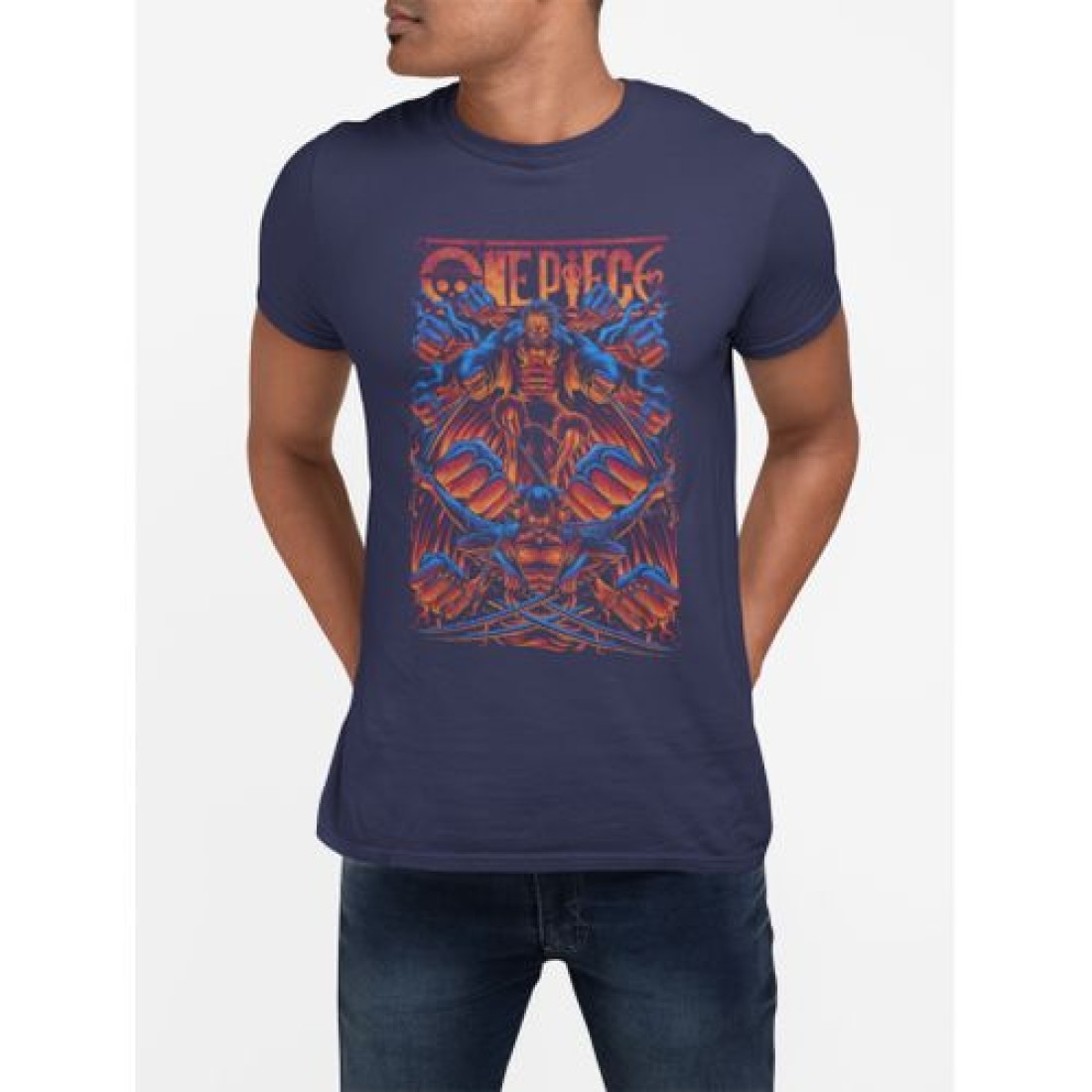 T-shirt - ONE PIECE - luffy and zoro ashura