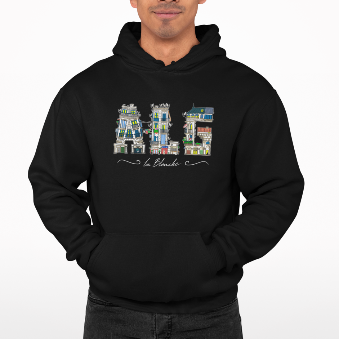 Sweat shirt ALG la blanche