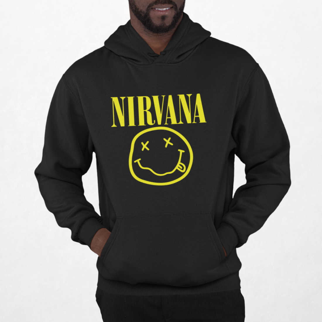 Sweat Shirt Nirvana - Smiley Iconique