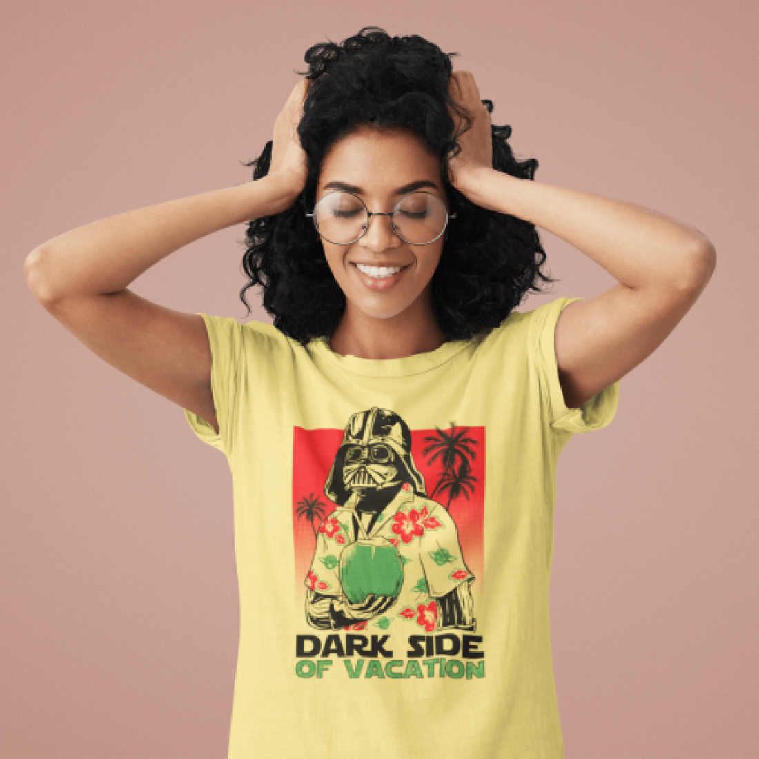 star wars Dark Vador en vacances