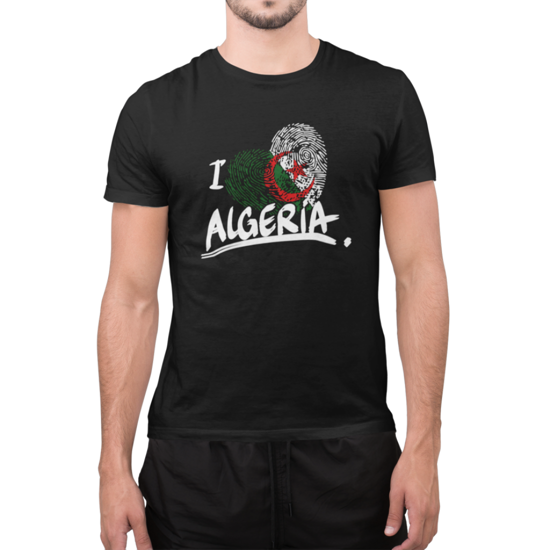 https://www.raf-wear.com/T-shirt I LOVE ALGERIA - Noir