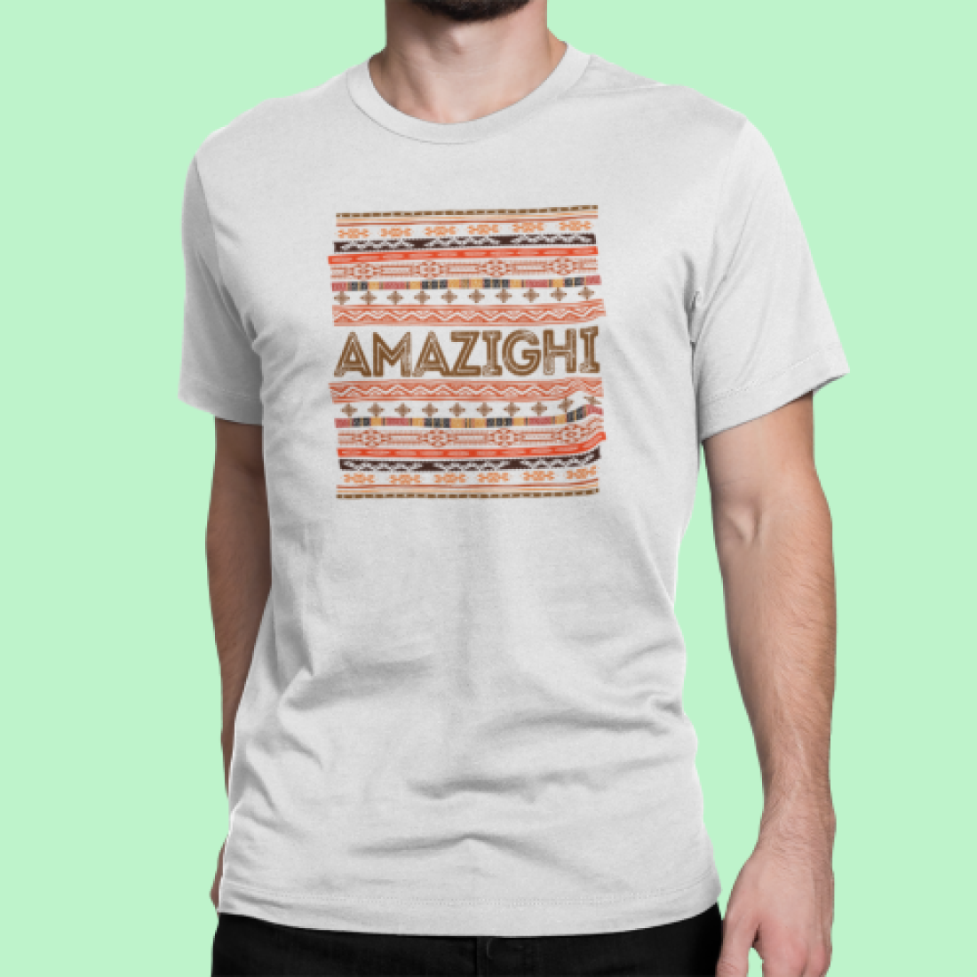 T-Shirt - AMAZIGHI - Blanc