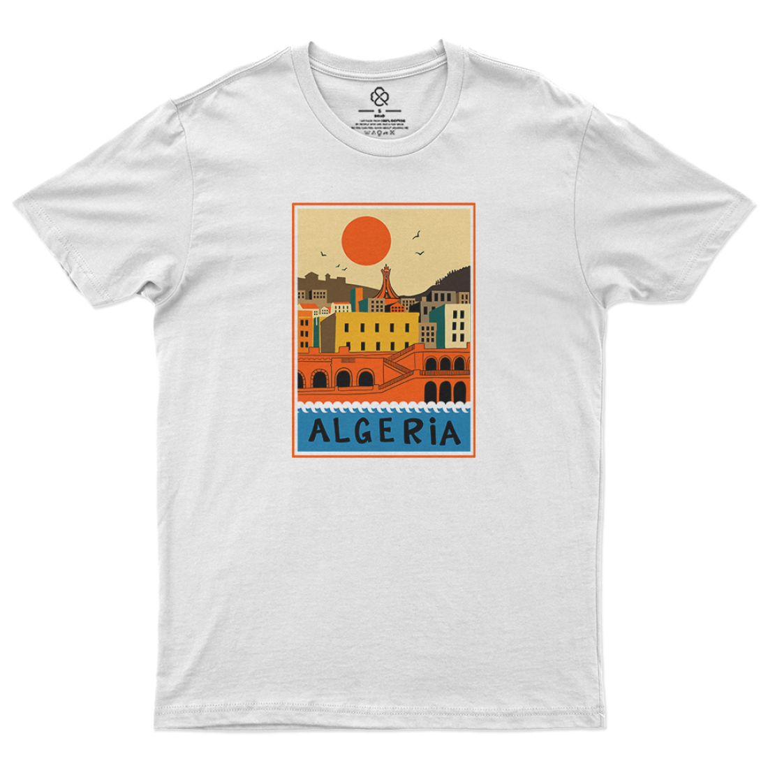 T-shirt "Algeria - Vintage Travel Poster"