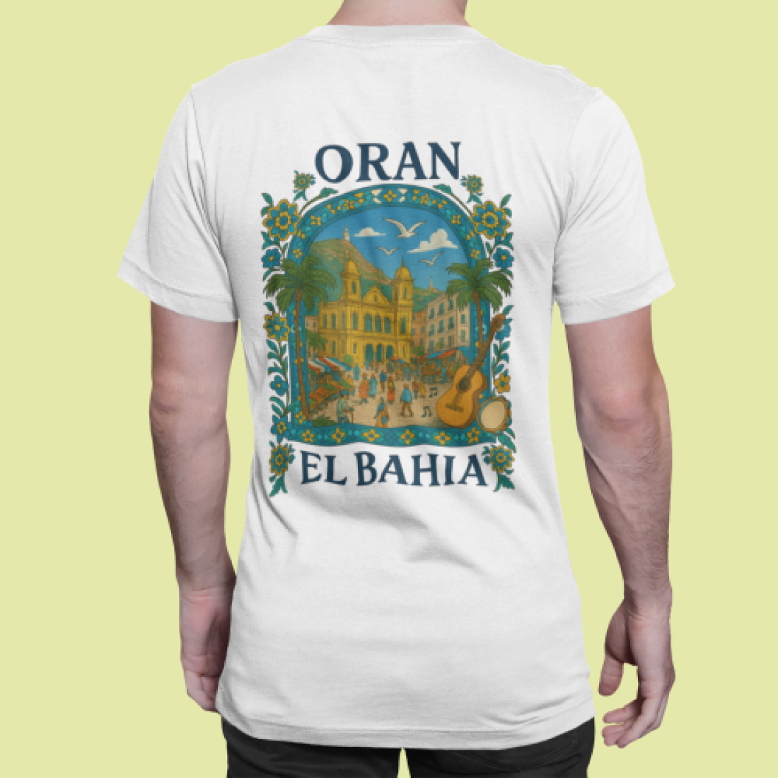 T-shirt "ORAN EL BAHIA" – Souvenir stylé d’Oran la radieuse