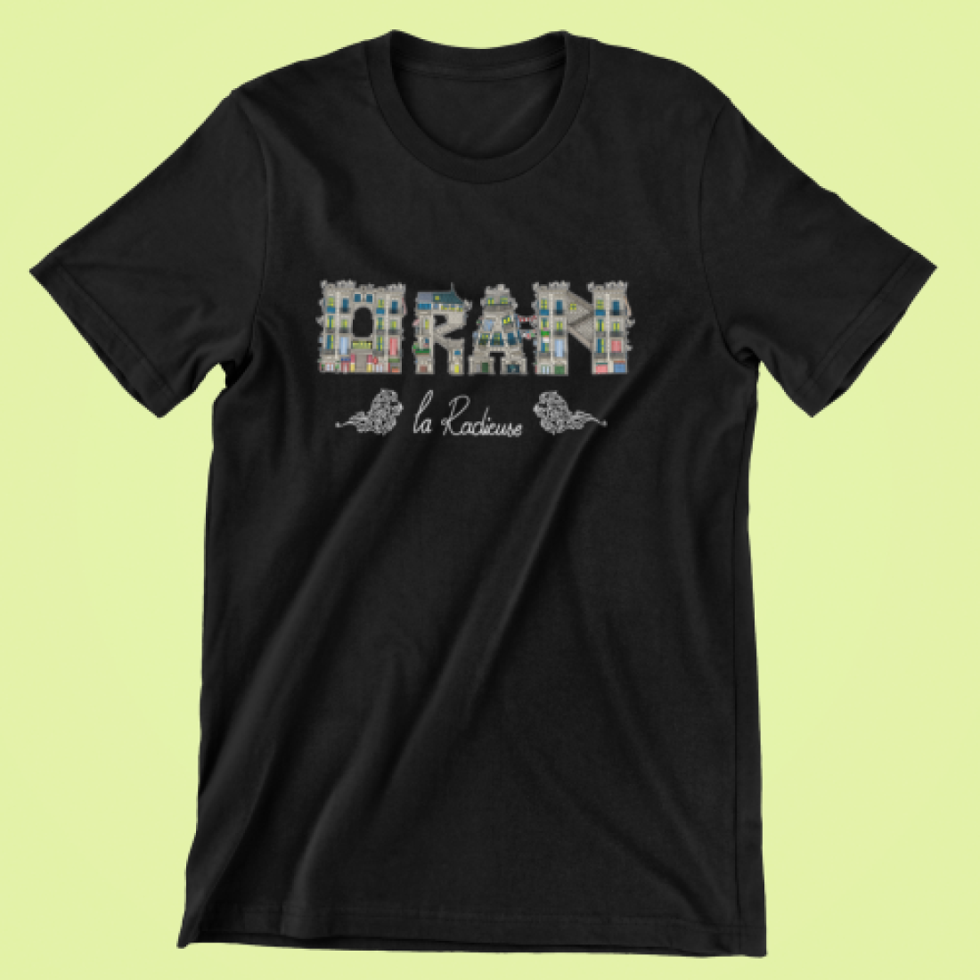 T-shirt "Oran El Bahia – Noir"