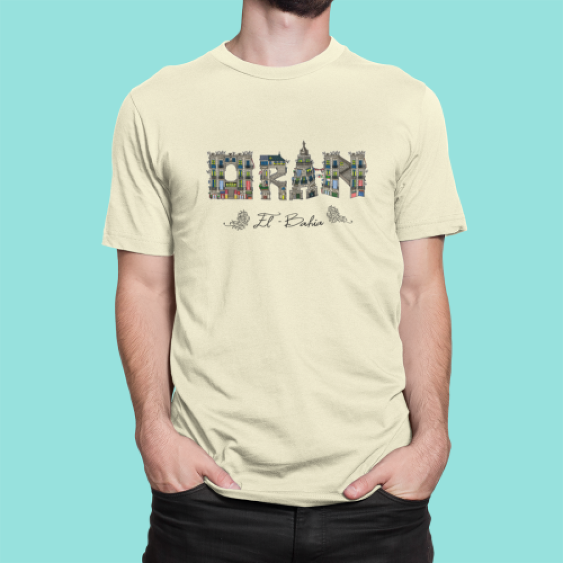 https://www.raf-wear.com/T-shirt "Oran El Bahia – Beige "